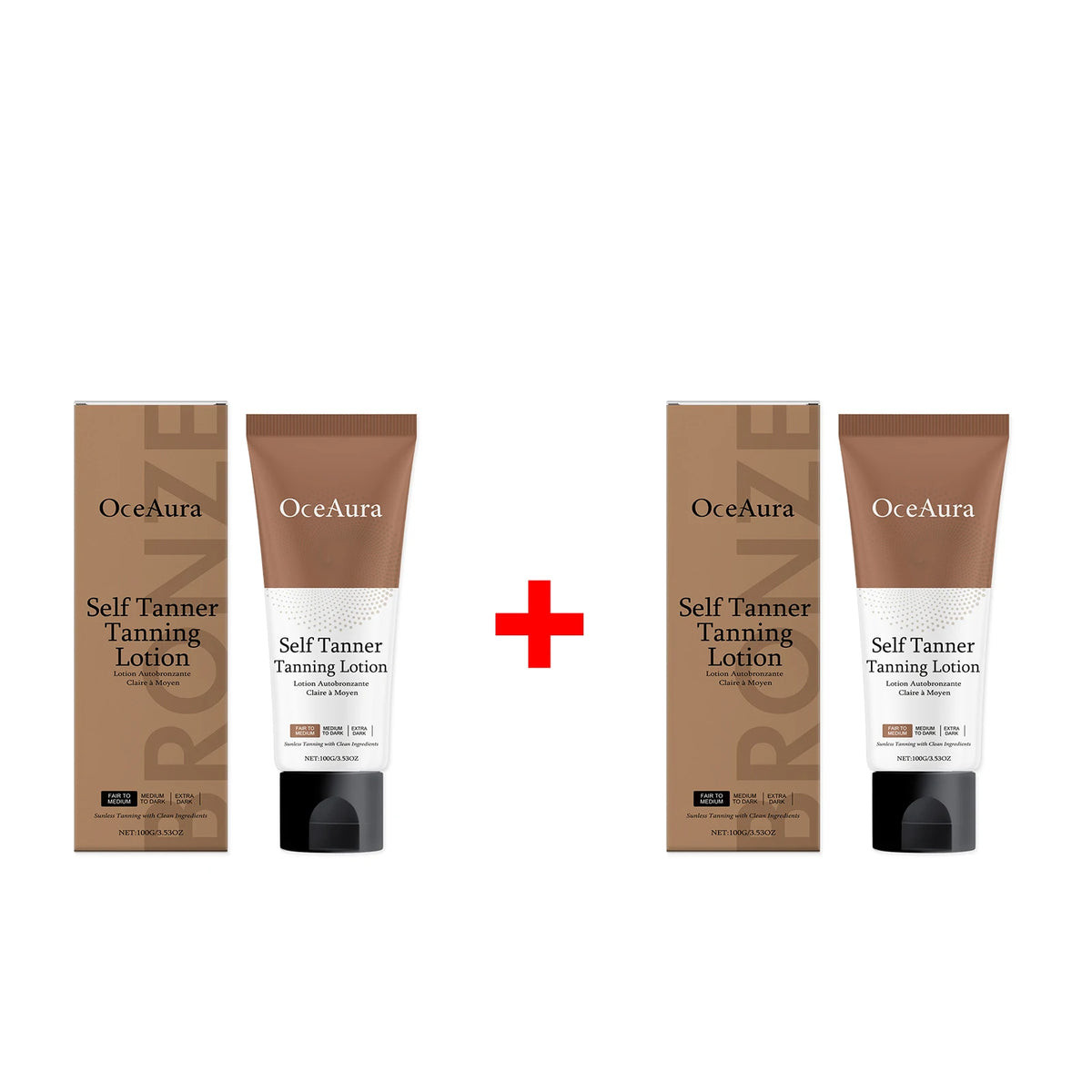 Gradual Sunless Self-Tanning Lotion for Natural Bronze Glow