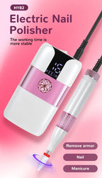 Rechargeable Electric Nail Drill for Manicure and Pedicure