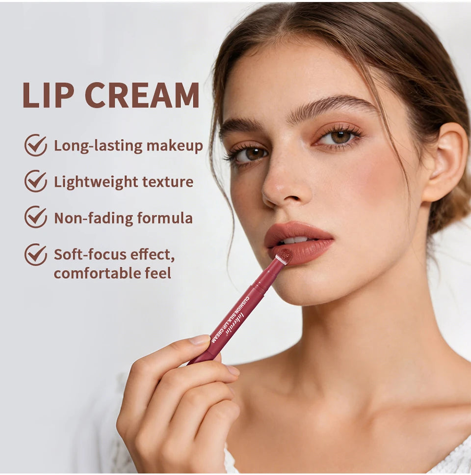 2-in-1 Air Cushion Lip Cream and Cheek Blush