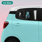 Solar USB Heart Neon LED Car Window Atmosphere Light with Sensors
