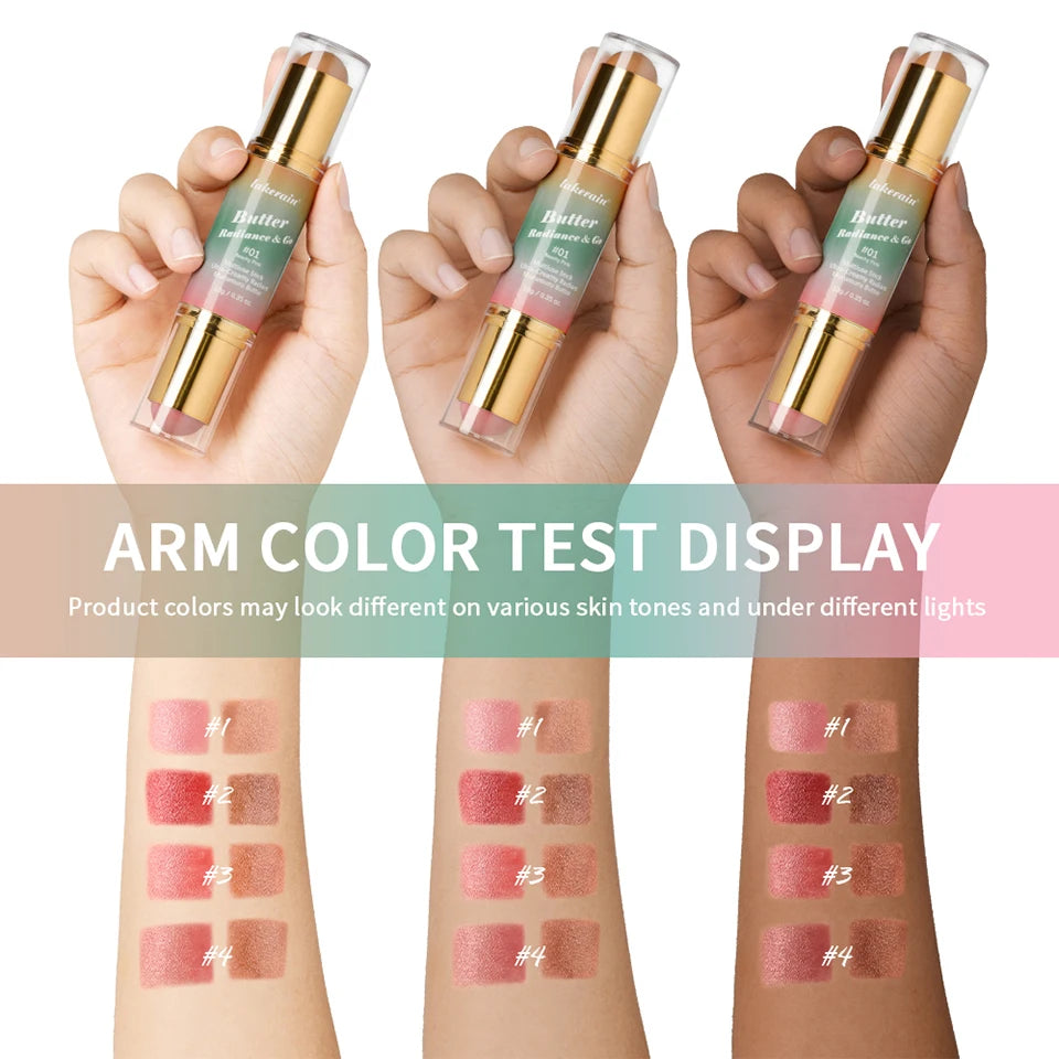 Double-Ended Bronzer and Blush Makeup Stick