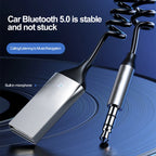 Bluetooth 5.0 AUX Audio Receiver Transmitter USB to 3.5mm Jack Adapter