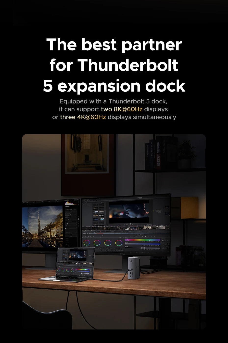 USB4 80Gbps USB-C to USB-C Cable 240W Fast Charging and 16K Video - 12