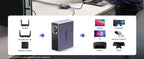 1000Mbps RJ45 Ethernet Splitter 1 to 2 Port Adapter