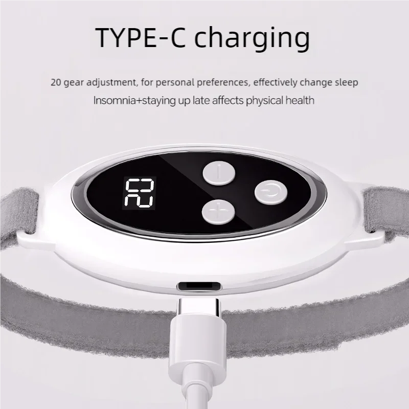 Microcurrent Handheld Sleep Aid Device for Insomnia and Anxiety