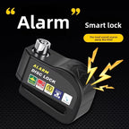 130dB Motorcycle Disc Brake Alarm Lock Waterproof Anti Theft Padlock
