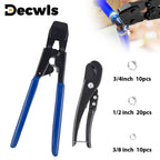 3-in-1 PEX Cinch Crimping Tool and Pipe Cutter Set