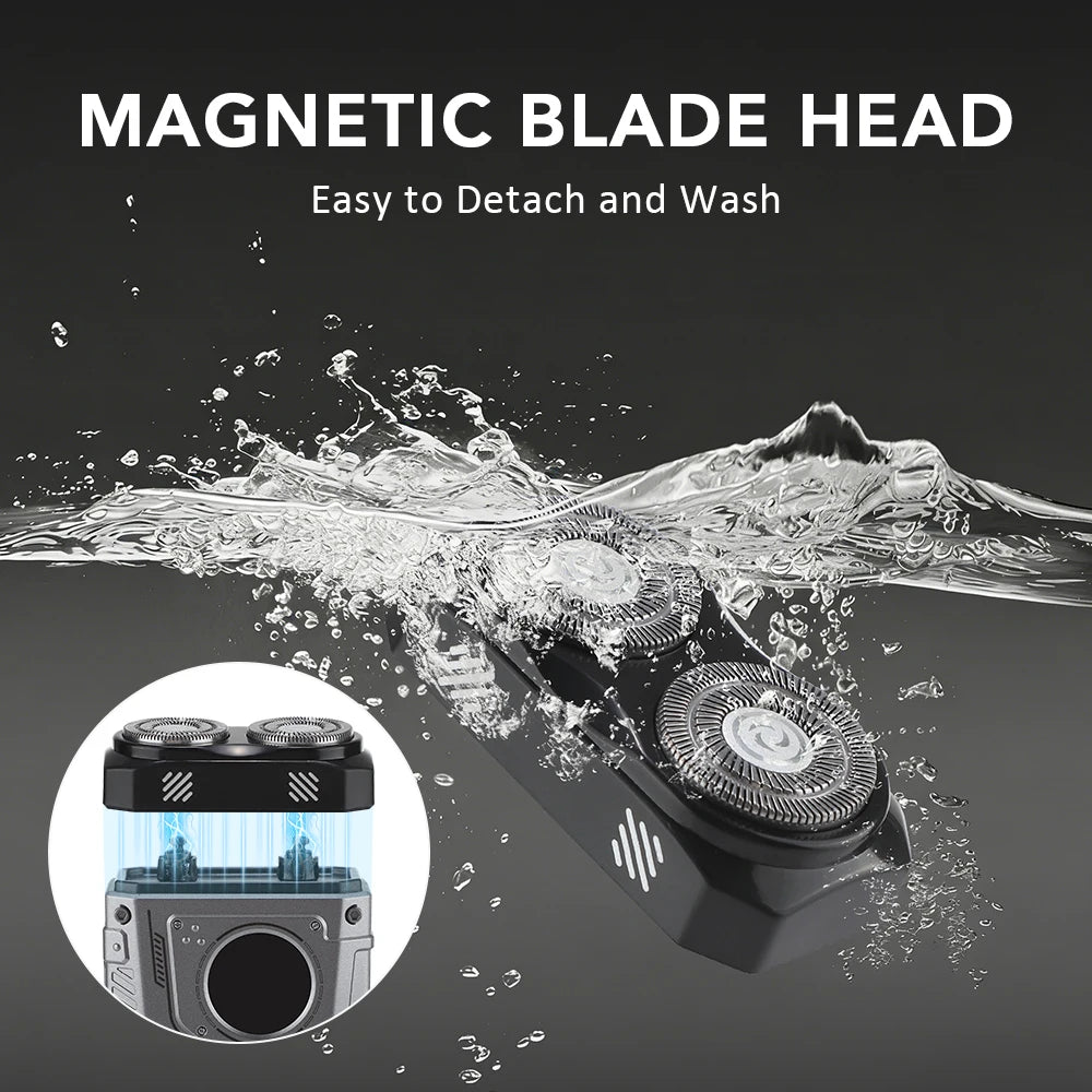 Portable Electric Shaver for Travel and Daily Grooming