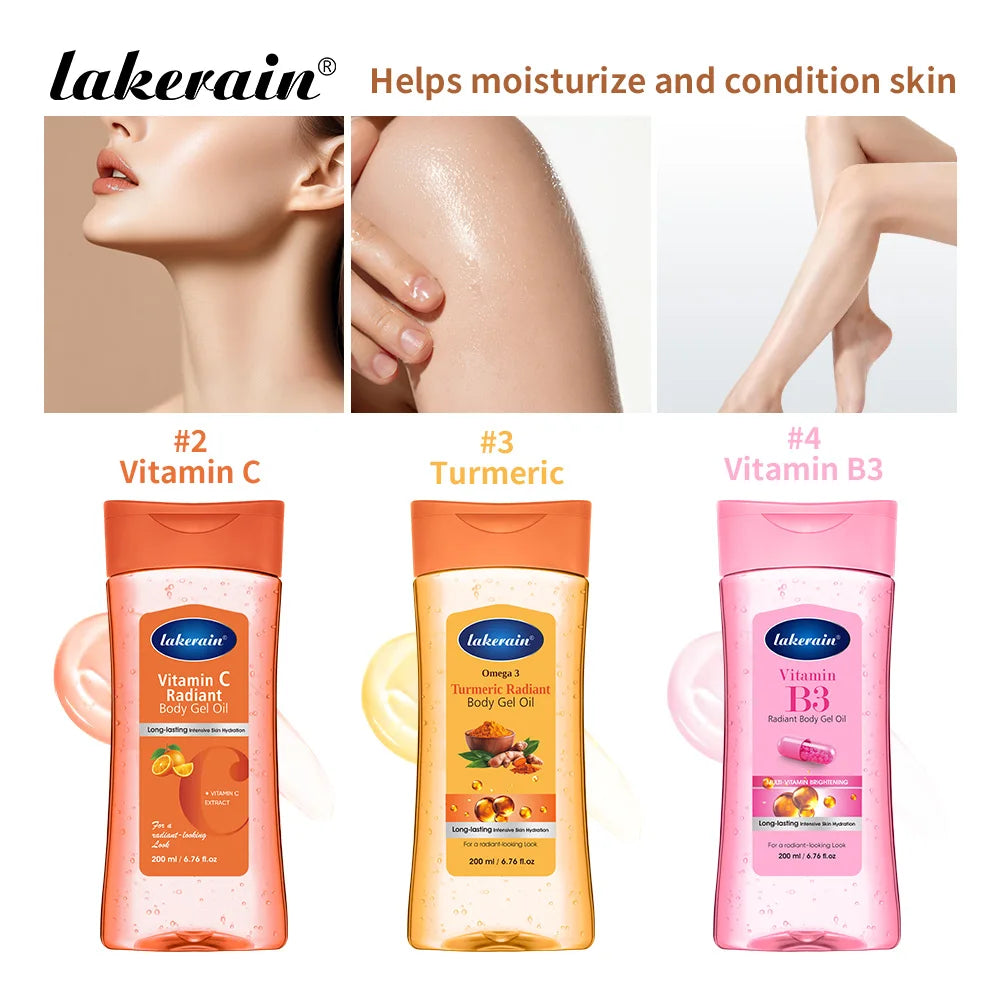 Radiant Nourishing Body Gel Oil for Dry Skin - 1