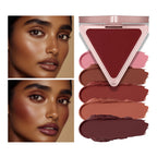 Matte Satin Cream Blush for Long-Lasting Natural Glow