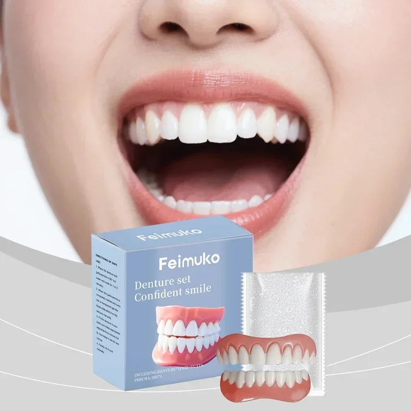 Temporary Silicone Dentures for Missing or Broken Teeth - 4