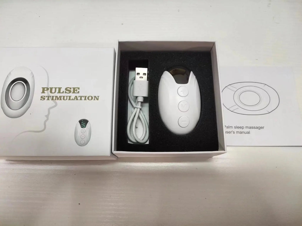 Handheld Micro-Current Sleep Aid Device for Anxiety and Insomnia