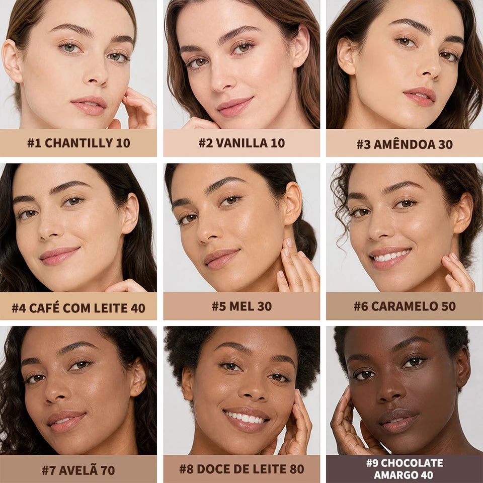 Long-Lasting Velvet Matte Liquid Foundation - 10