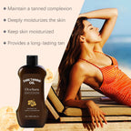 Coconut Oil Dark Tanning Oil for Deep Bronze Glow