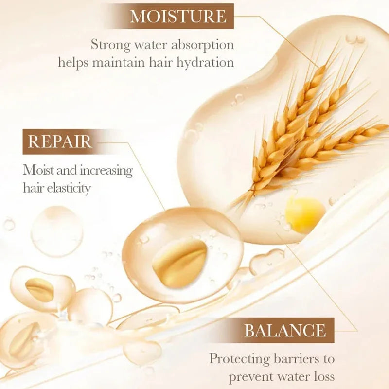 Professional Rice Repair Hair Mask for Dry and Damaged Hair - 22