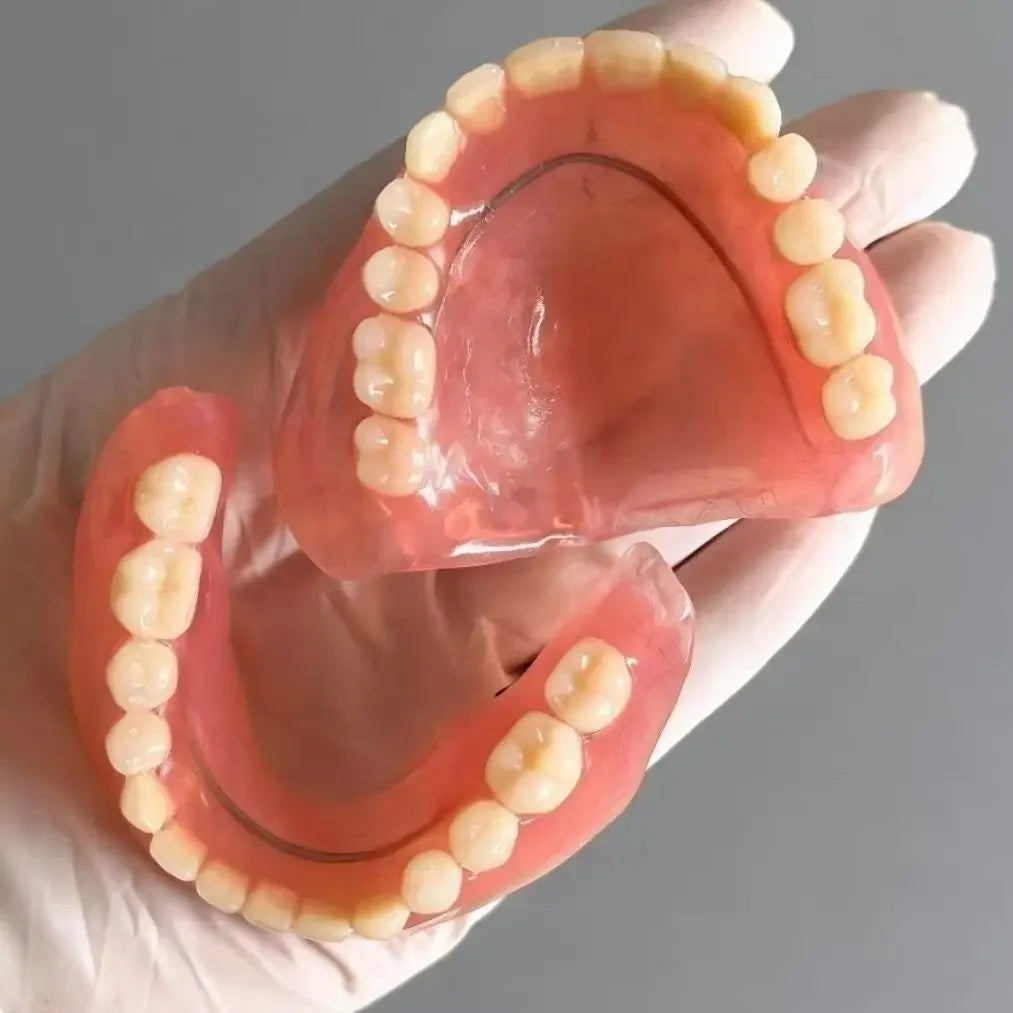 All-in-One Full Mouth Denture and Cleaning Care Kit