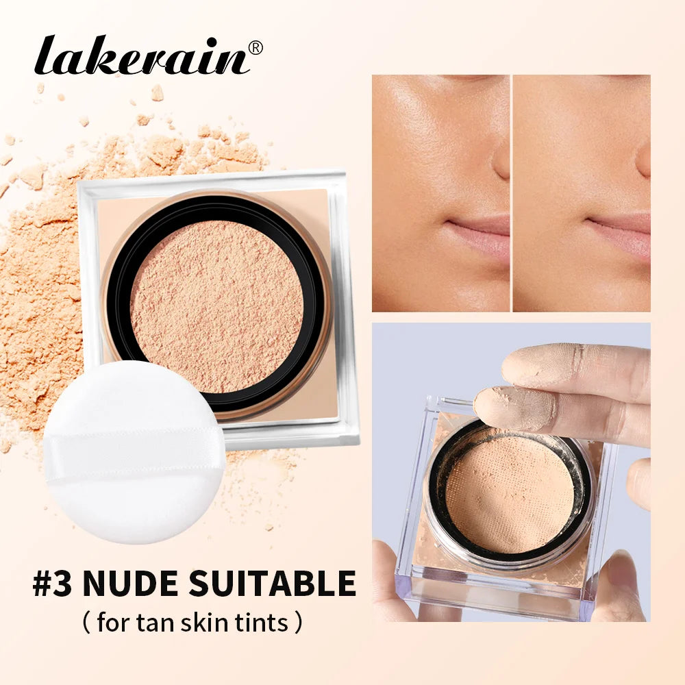 Matte Finish Oil-Control Loose Setting Powder