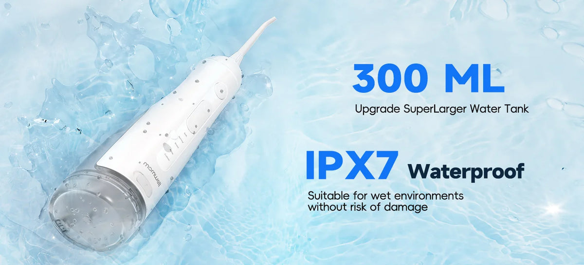 Portable Oral Irrigator and Nasal Rinse Cleaning Kit