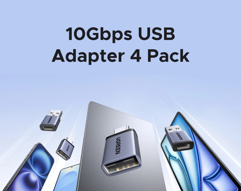 USB A Male to USB C Female OTG Adapter Converter