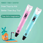 3D Printing Pen for Kids DIY Drawing Art