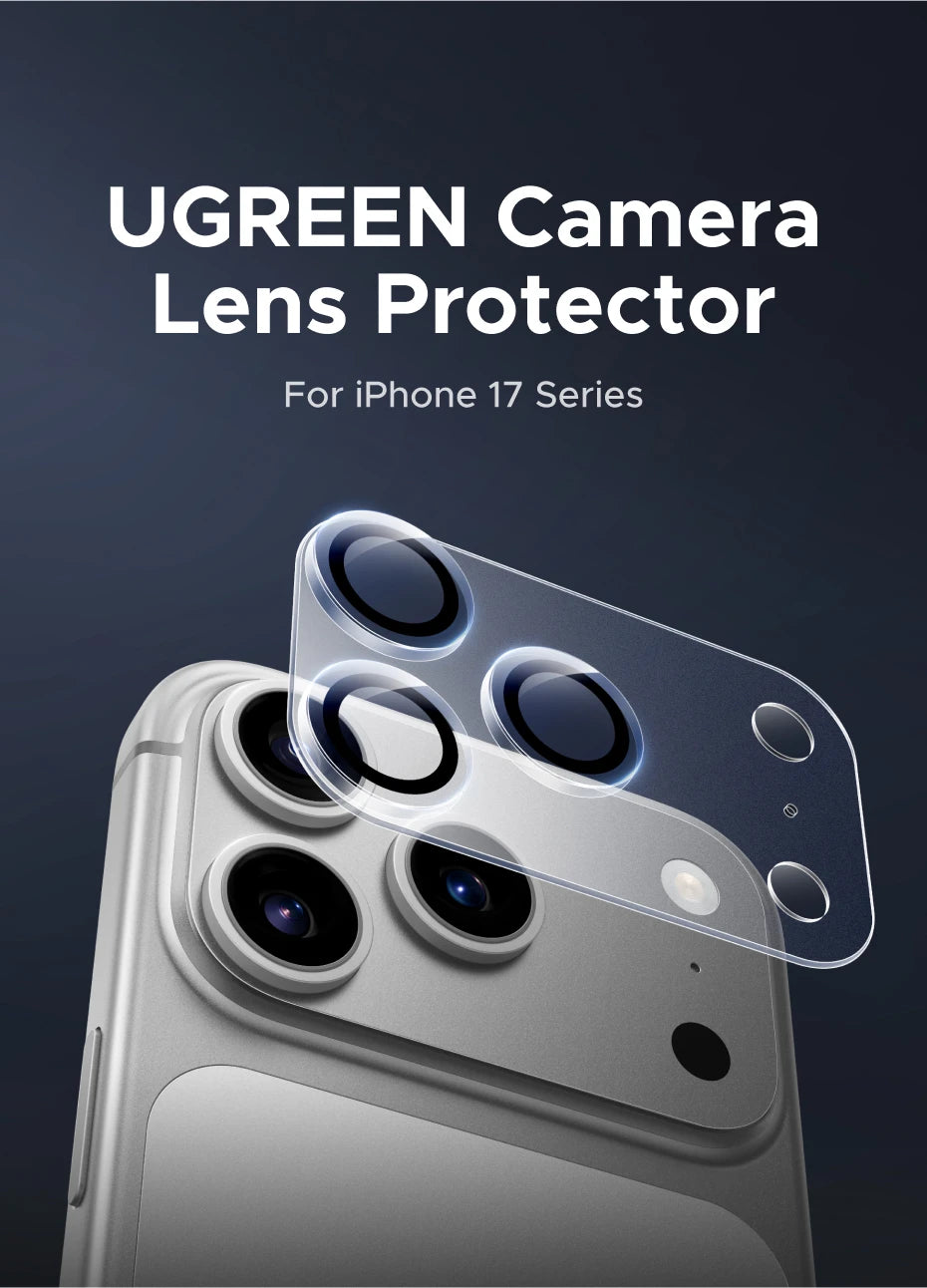 Glass Camera Lens Protector for iPhone 17 Series