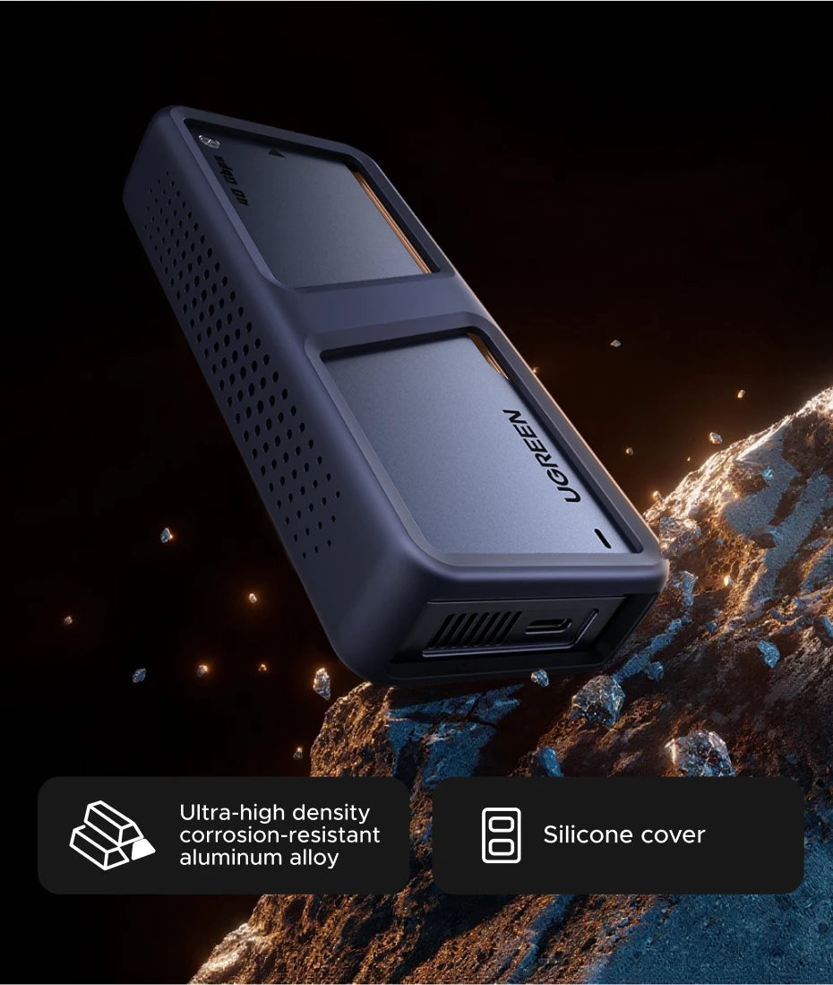 40Gbps USB4 M.2 NVMe SSD Enclosure Adapter - 23