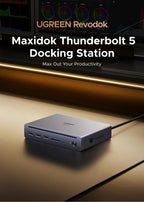 10-in-1 Thunderbolt 5 Docking Station 140W 8K