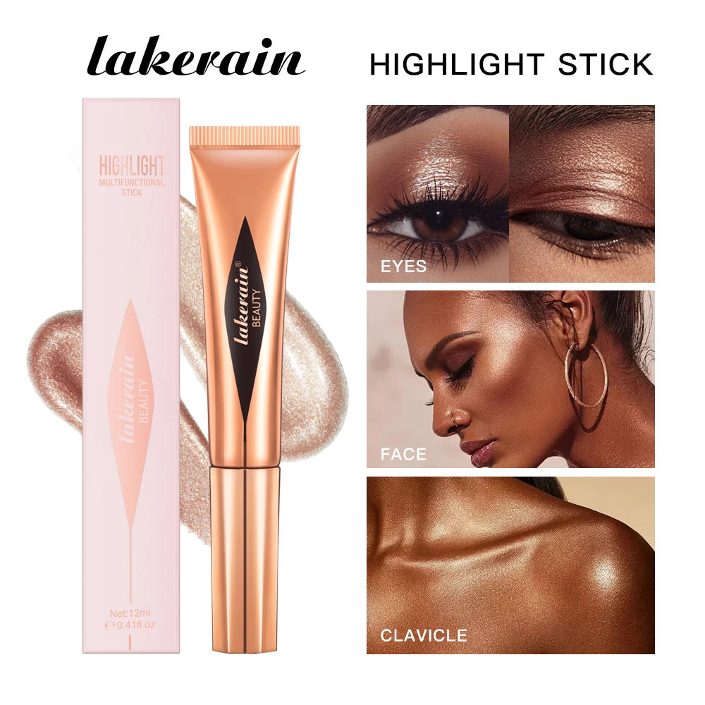 Liquid Contour, Blush and Highlighter Wand with Cushion Applicator - 3