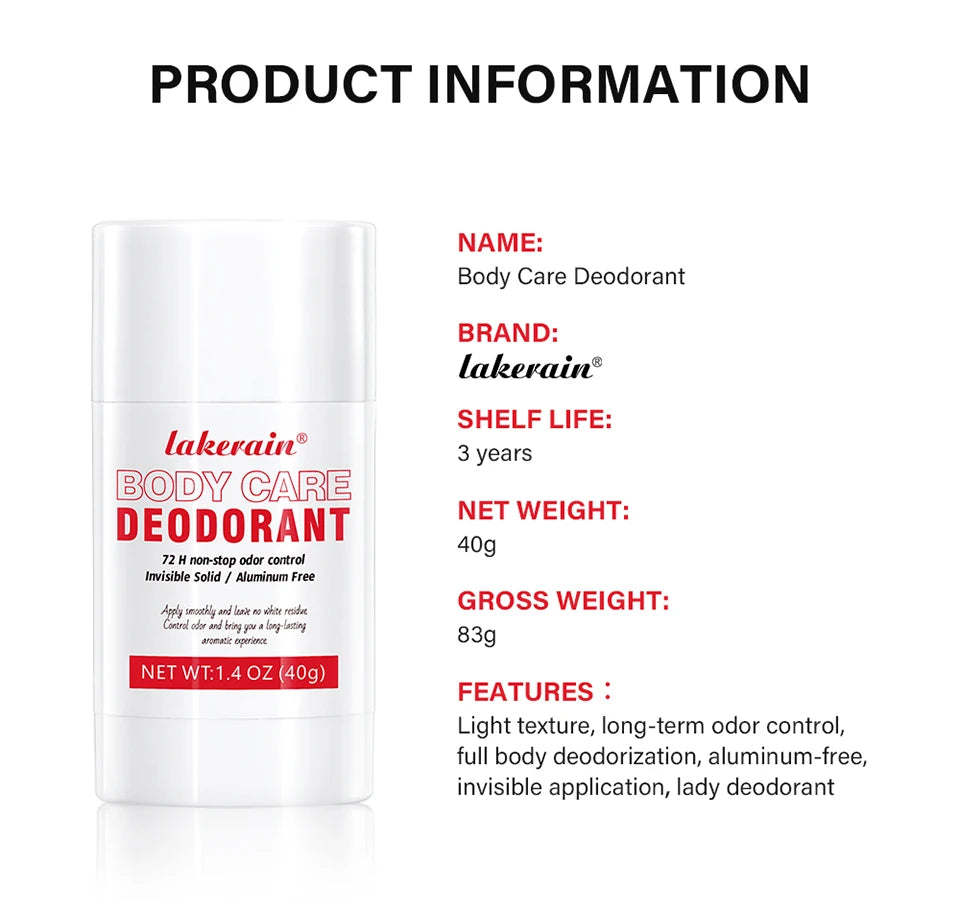 All-Day Whole Body Deodorant Balm for Odor Control