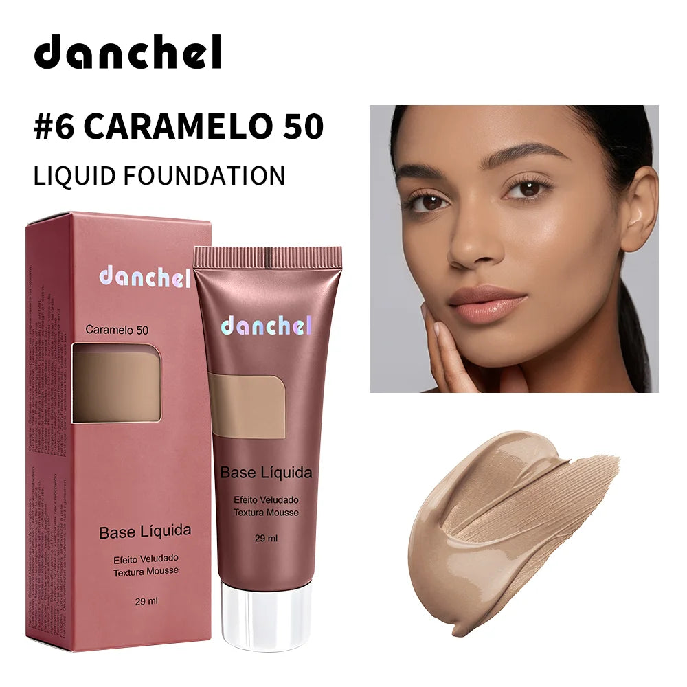 Long-Lasting Velvet Matte Liquid Foundation - 28