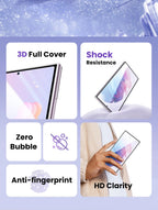 Tempered Glass Screen Protector for Samsung Galaxy S24 and S25 Ultra