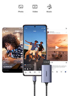 USB-C Dual SD and MicroSD Card Reader 312MB/s