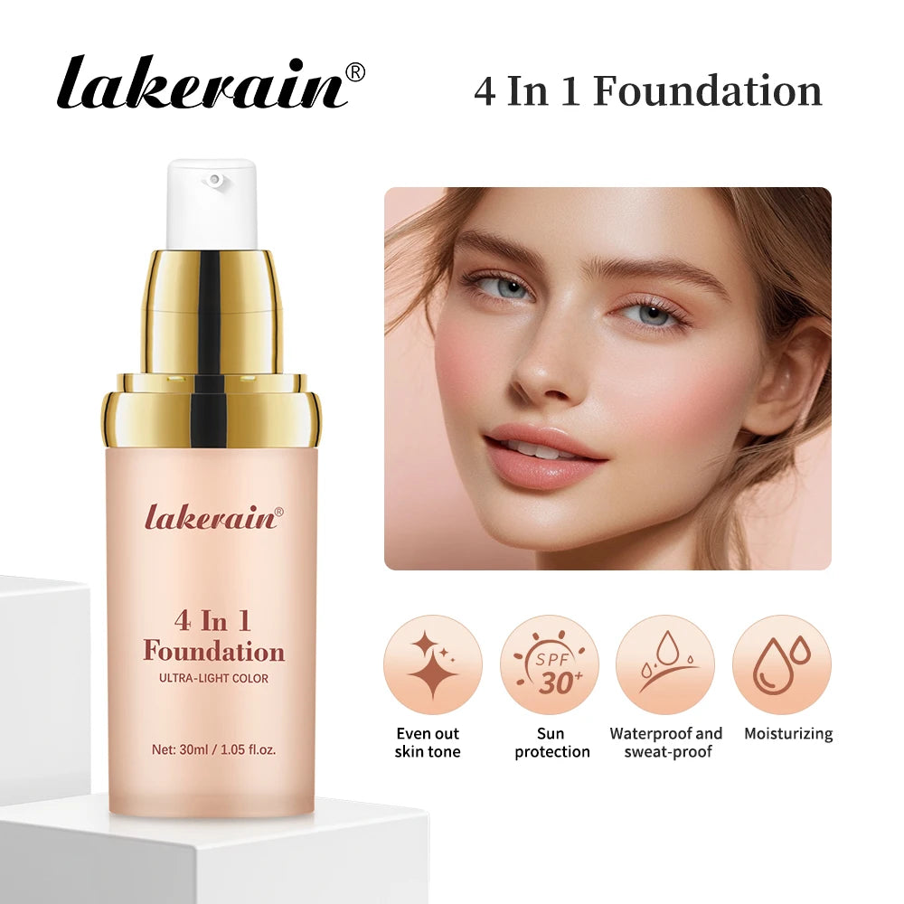Color-Changing 4-in-1 Moisturizing Foundation with SPF 30 - 1