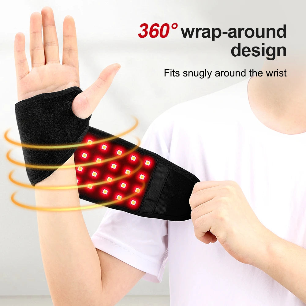 Infrared Red Light Therapy Wrist Brace for Joint Pain Relief - 10