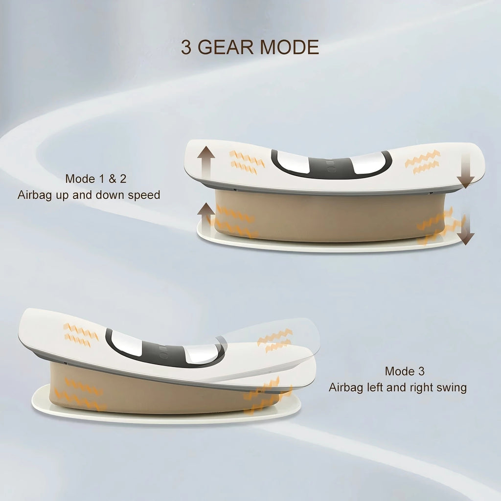 Electric Lumbar Traction Device for Back Pain Relief
