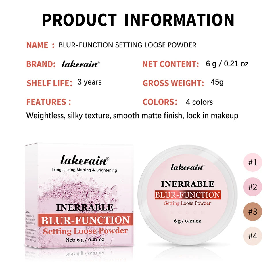 Matte Finish Oil-Control Loose Face Powder