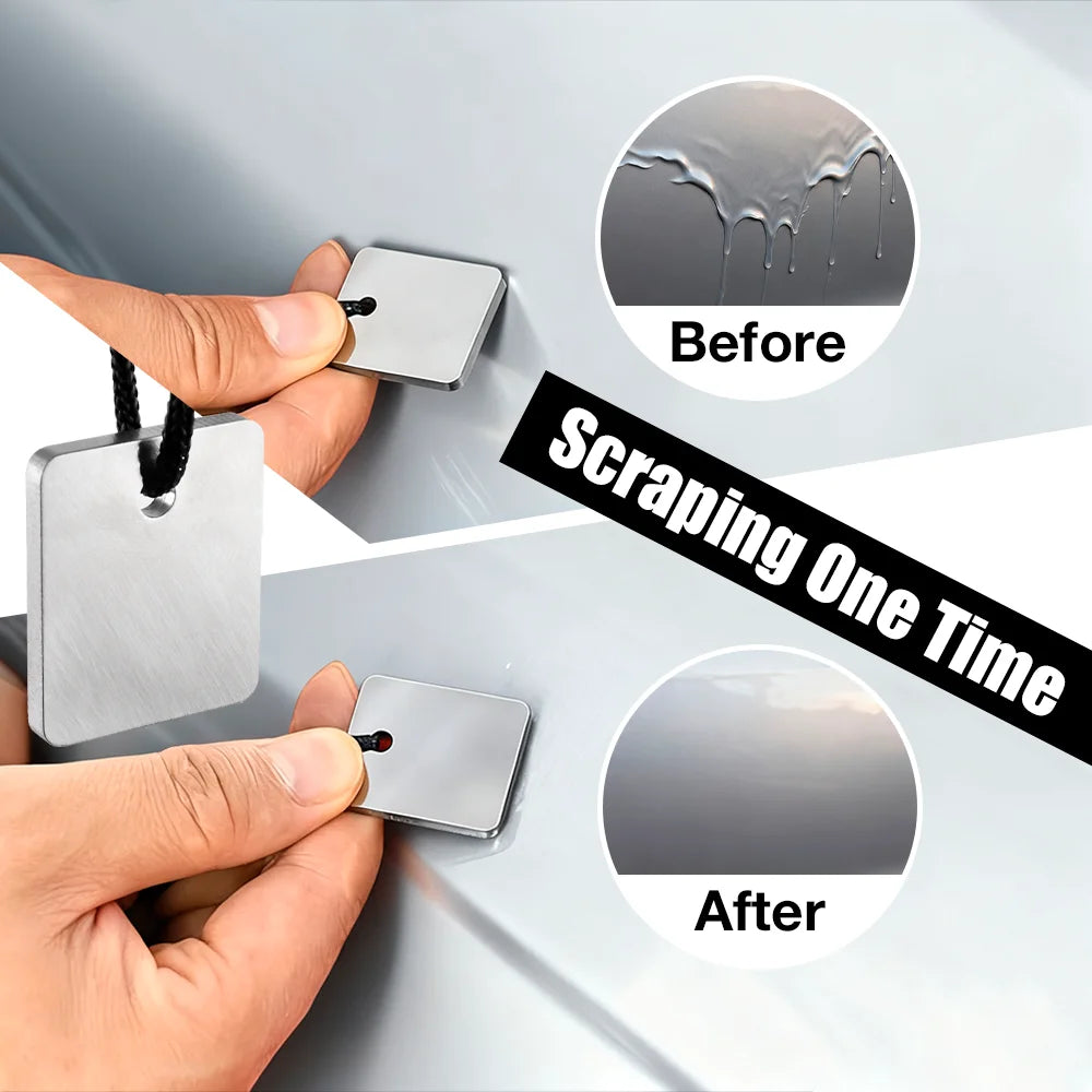 Carbide Scraper for Auto Paint Correction and Surface Leveling