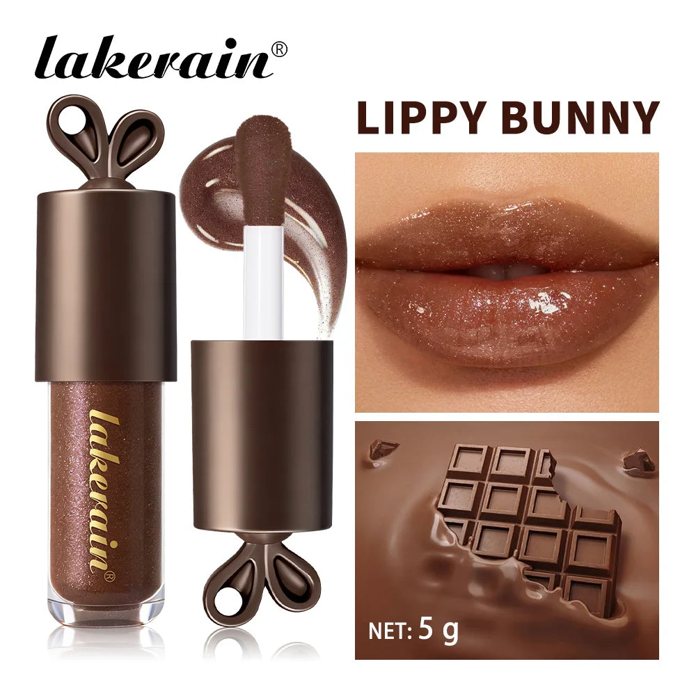 Moisturizing Honey and Chocolate Lip Gloss Set