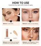 Liquid Glow Face Highlighter and Illuminating Filter