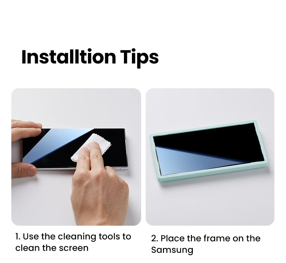 Tempered Glass Screen Protector for Samsung Galaxy S24 and S25 Ultra