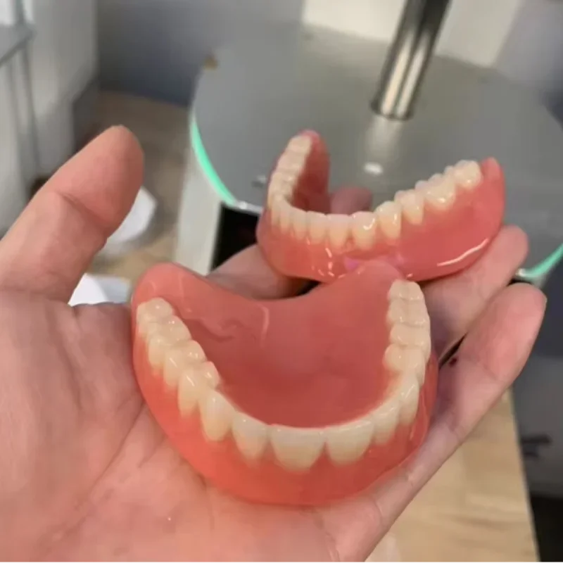 Comfort Fit Silicone Dentures for Upper and Lower Teeth - 5