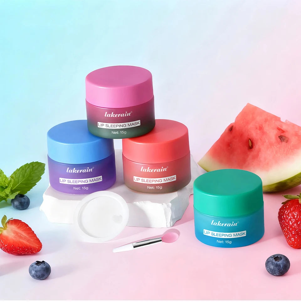Hydrating Dual-Color Lip Sleeping Mask for Dry Cracked Lips - 19