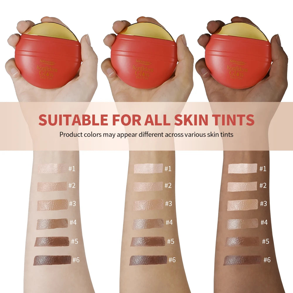 Hydrating Glow Skin Tint Foundation for Radiant Complexion - 6