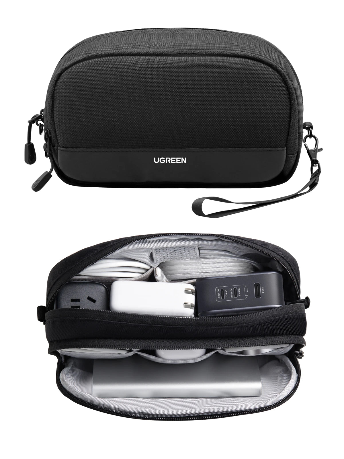 Portable Electronics Travel Organizer Case - 21