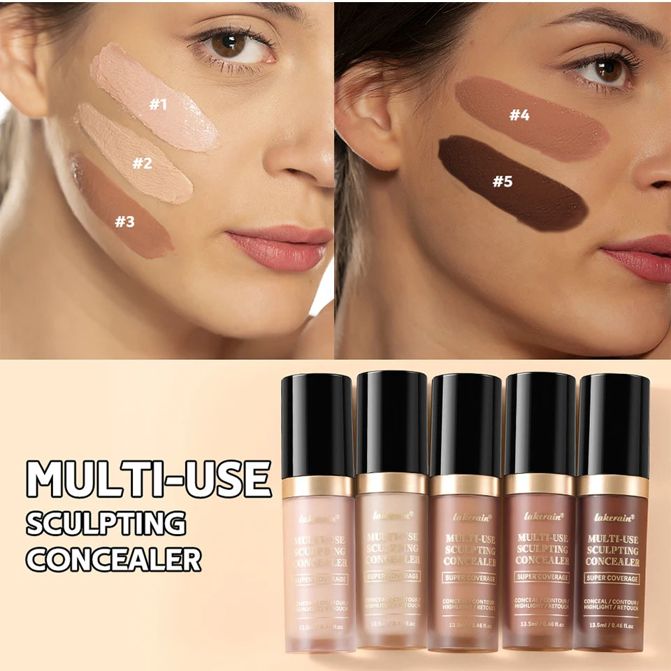 Waterproof Full Coverage Liquid Concealer for Face