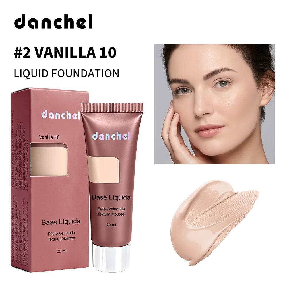 Long-Lasting Velvet Matte Liquid Foundation - 23
