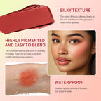 8-Color Cream Blush and Highlighter Makeup Palette