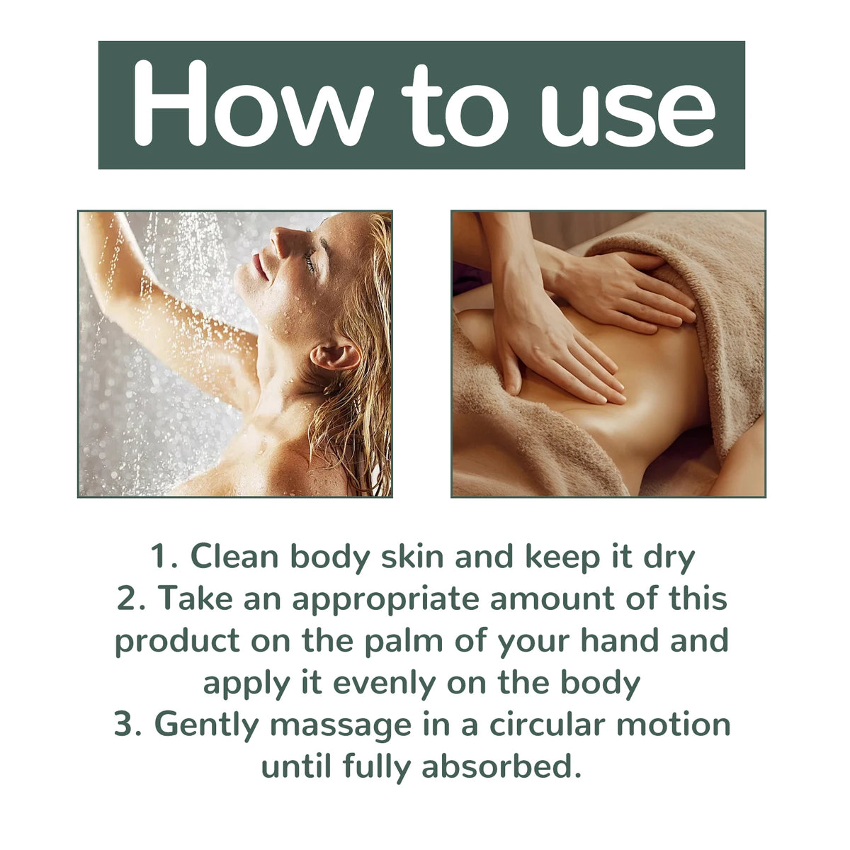 Collagen Body Firming Massage Oil for Skin Tightening