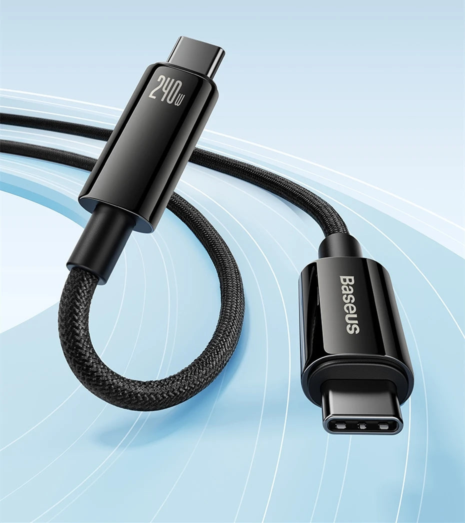 240W USB-C to USB-C PD 3.1 Fast Charging Cable - 9