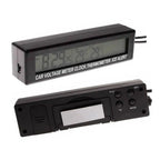 3 in 1 Car Digital Clock Thermometer and Battery Voltage Voltmeter